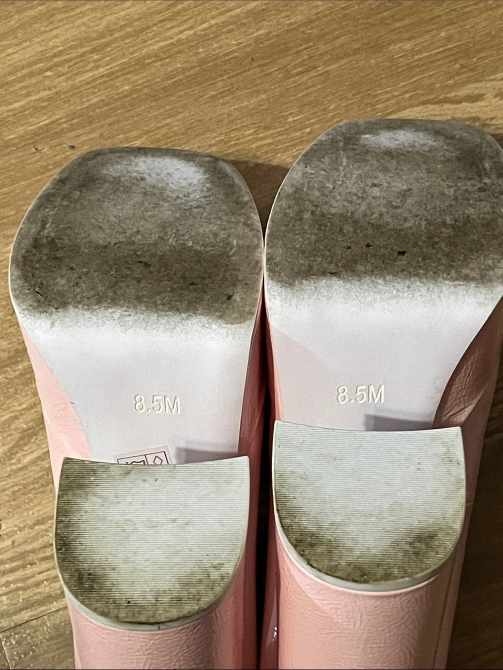 Jeffrey Campbell Light Pink Platform Mary Jane Pumps